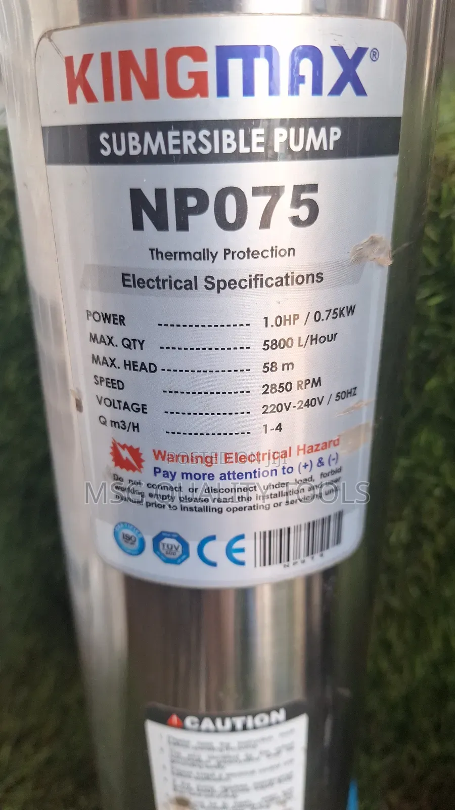 Sub Water Pump 58m