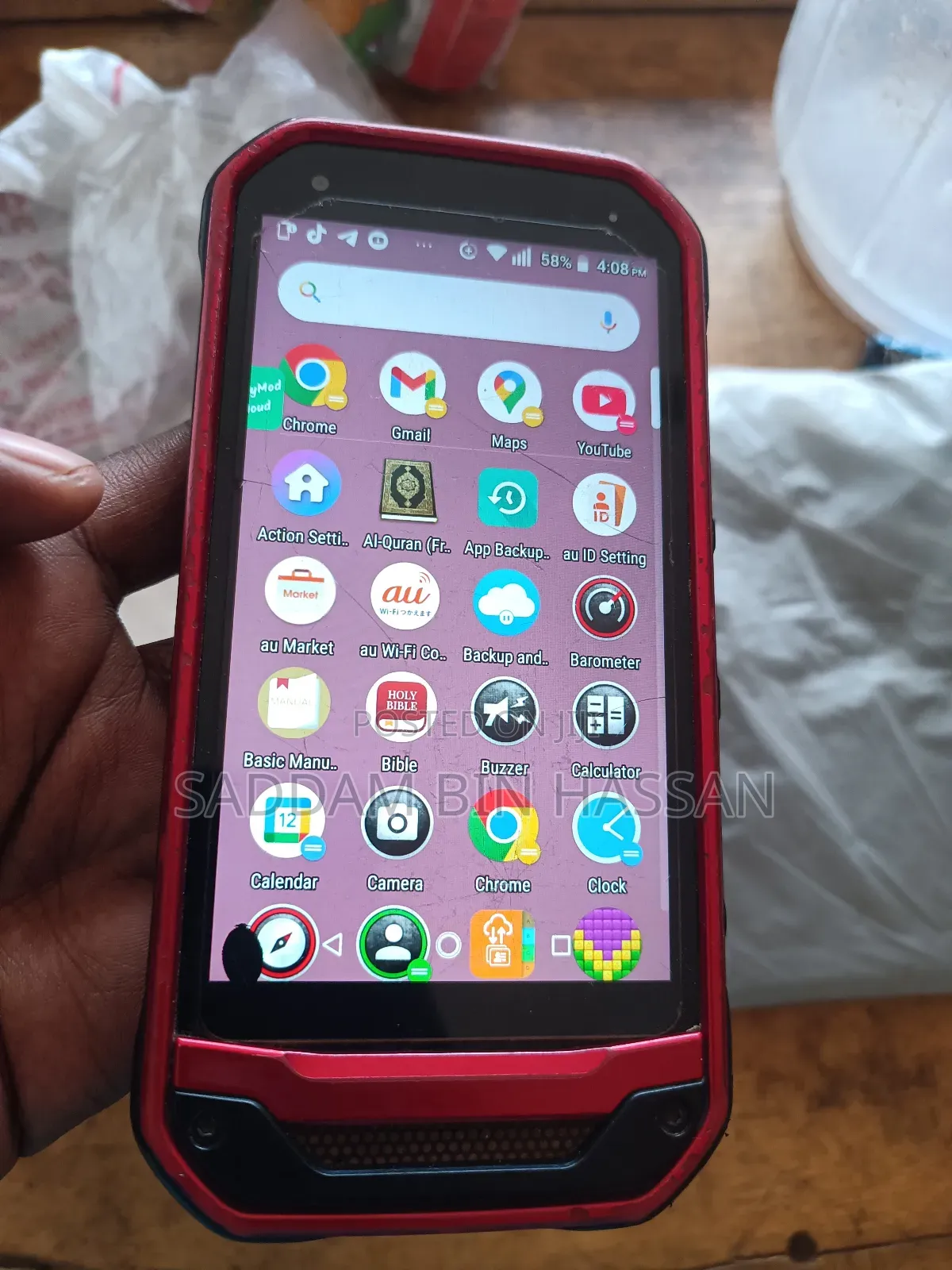Kyocera Torque G03 KYV41 32 GB Red