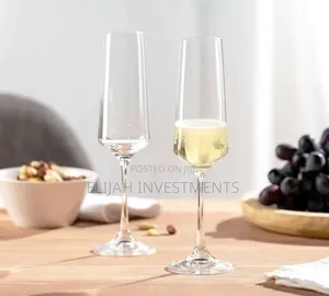 6pcs Elegant Champagne Flutes/Champagne Glasses