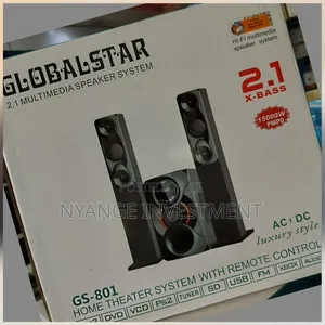 Woofer and Hifi Sound System. Global Star Woofer