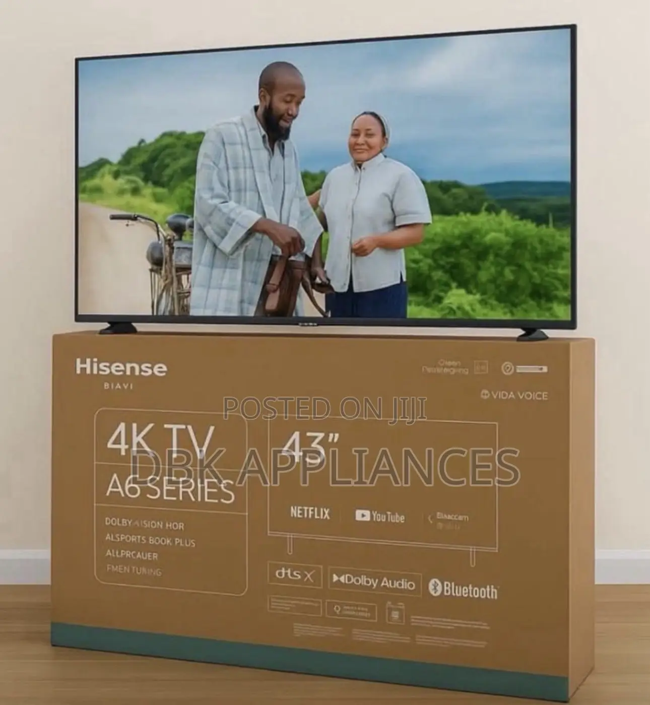 Hisense 43inch A6 Series Brand New Available