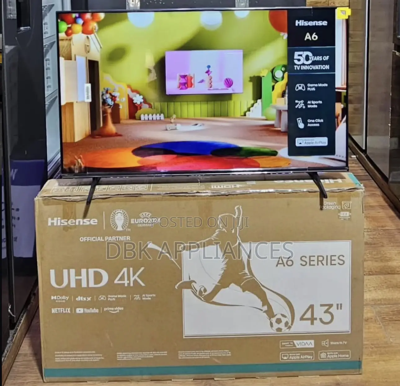 Hisense 43inch A6 Series Brand New Available