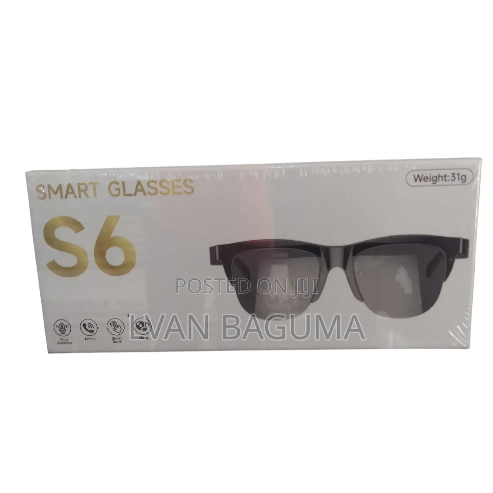 S6 Smart Bluetooth Sunglasses