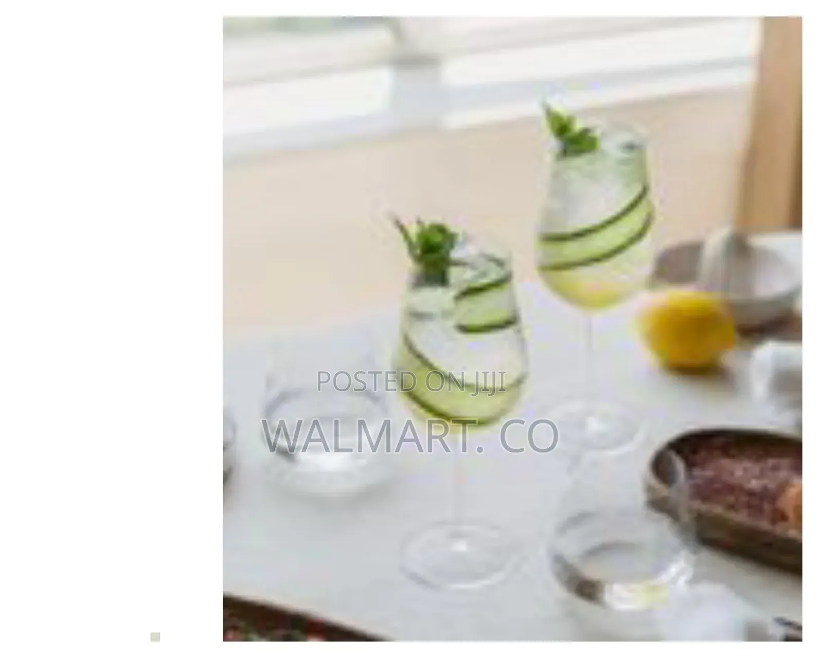 Set of 6 Stemmed Spirit Tasting Glasses Transparent