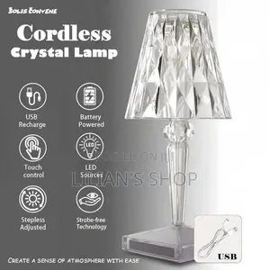 Solis Convene Cordless Crystal Lamp