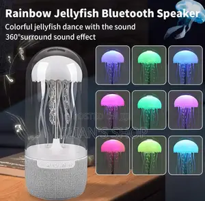 Jellyfish-Shaped Bluetooth Speaker and Mood Lamp