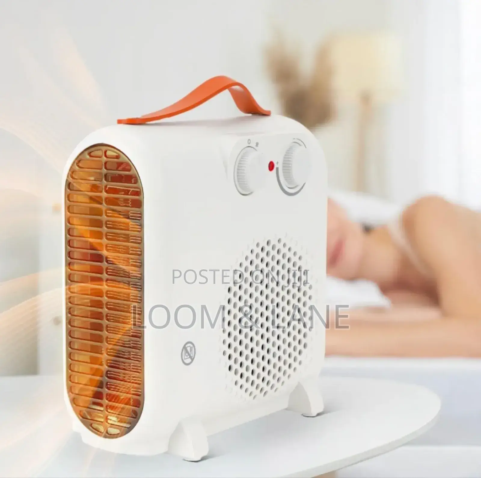 Geepas Portable Fan Heater, Model Gfh28547