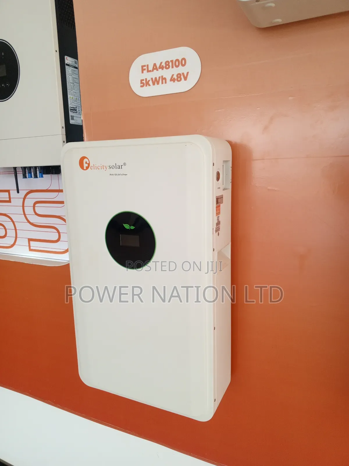5kwh 100ah 48v Felicity Lithium Iron Battery (Green Energy)