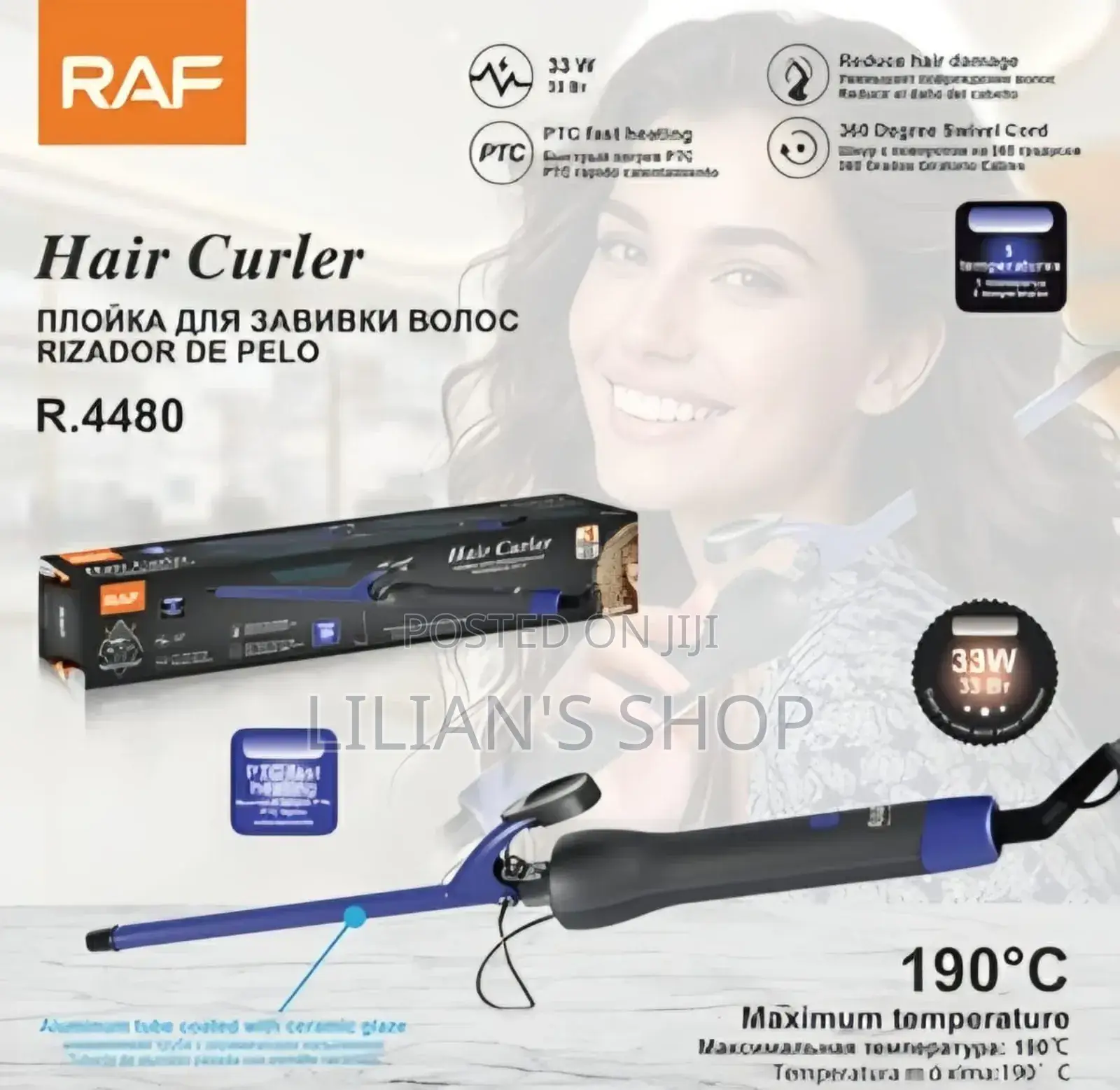 4480 Raf Hair Curler