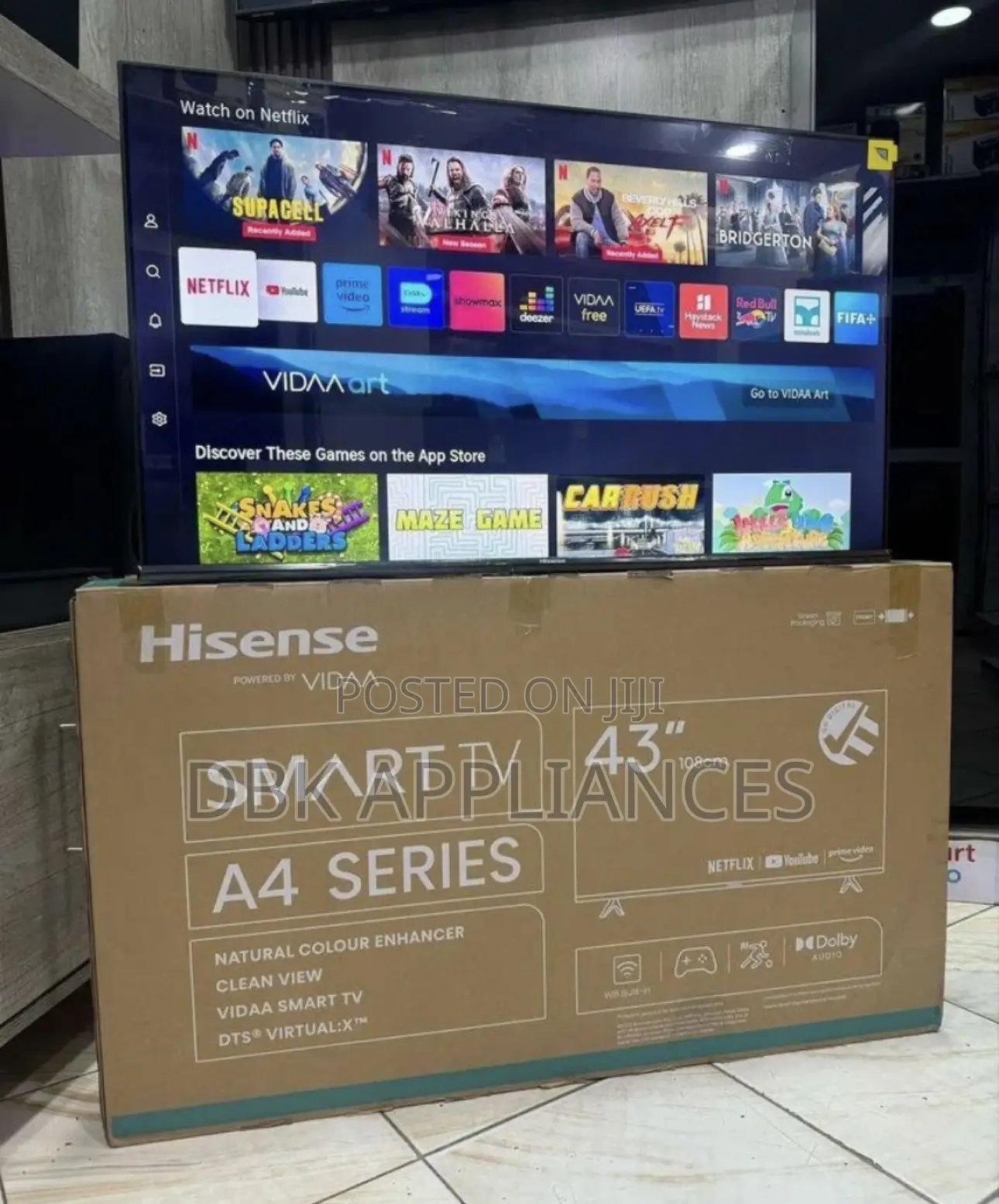 Hisense 43 Inch Smart Tv A4 Series