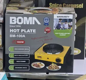 Boma Bm-100a Single-burner Electric Hot Plate.