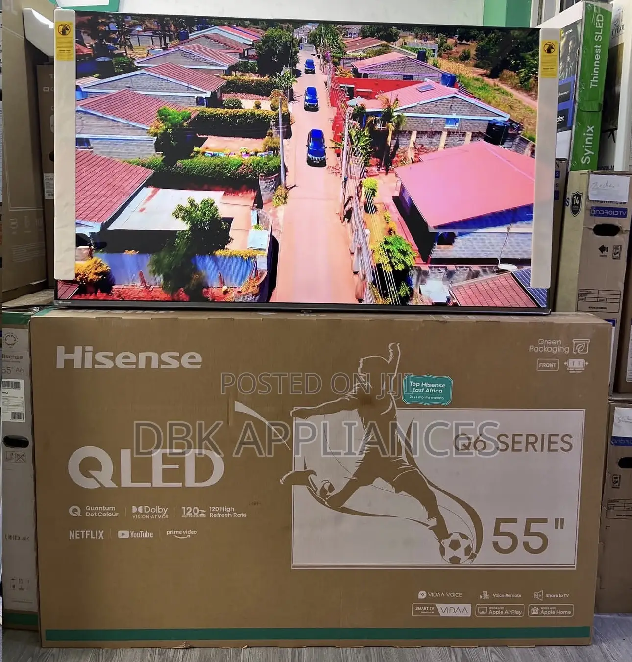 Hisense 55 Inch Qled Q6 Series Available