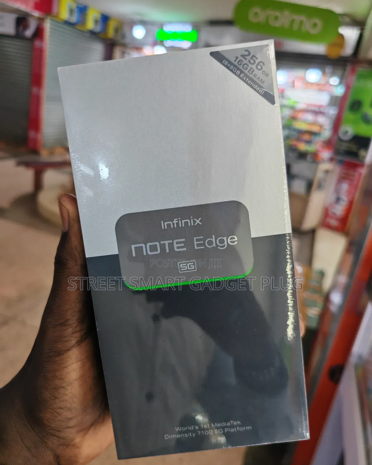 New Infinix Note Edge 256 GB Black