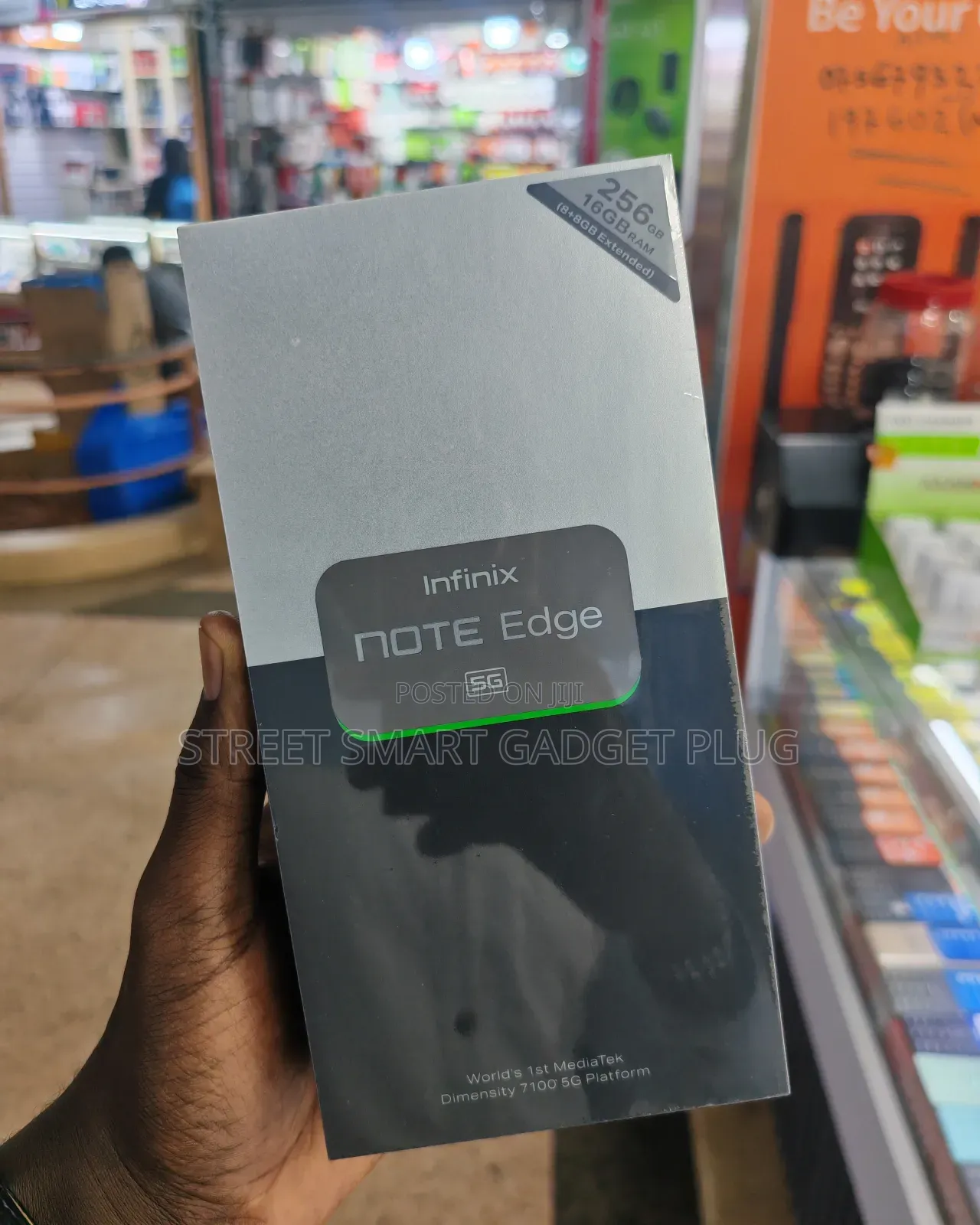 New Infinix Note Edge 256 GB Black