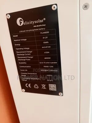 10kwh 200ah 48v Felicity Lithium Iron Battery (Green Energy)