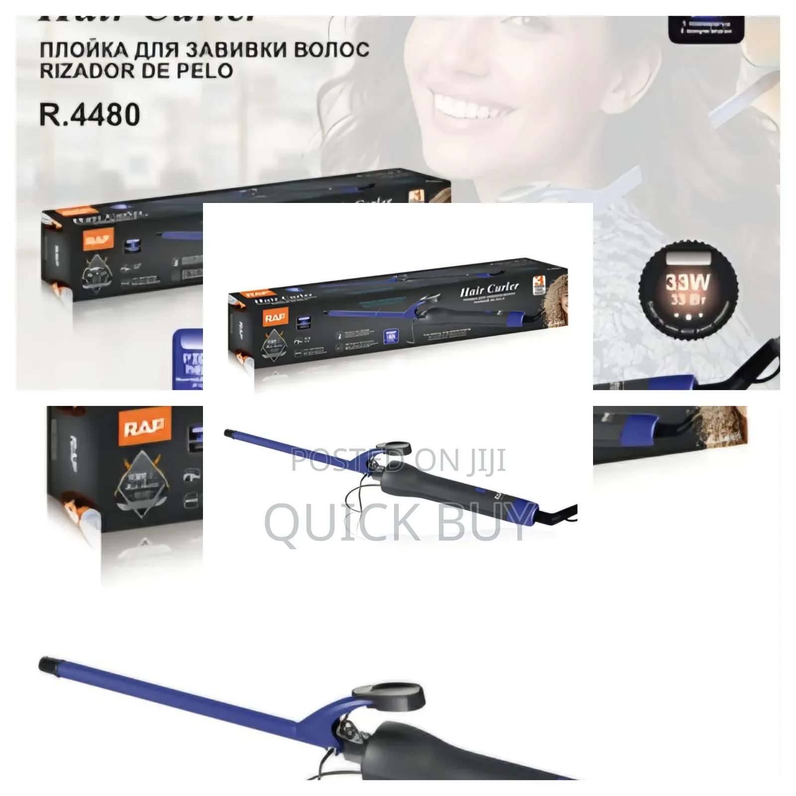 4480 Raf Hair Curler
