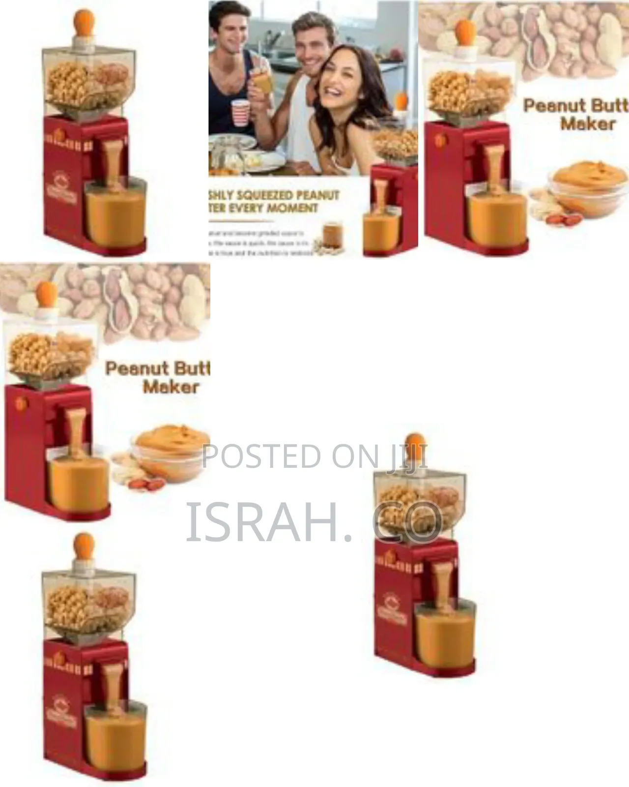 Electric Peanut Butter Maker With Removable Grinding Disk