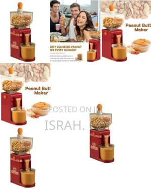 Electric Peanut Butter Maker With Removable Grinding Disk