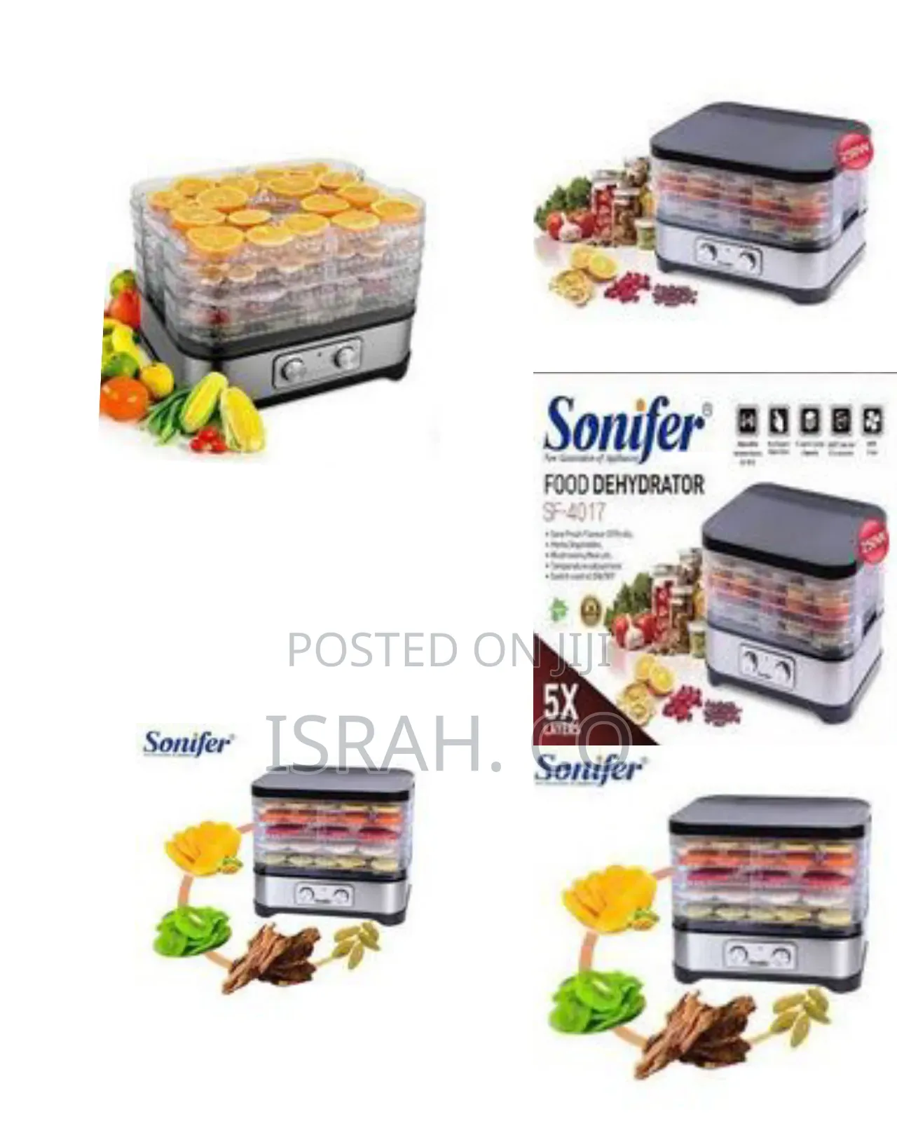 5 Layer Food Fruit Dehydrator Storage Machine