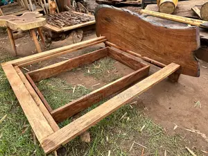 Rustic Floating Bed