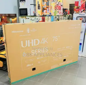Hisense 75 Inch Smart Tv Brand New