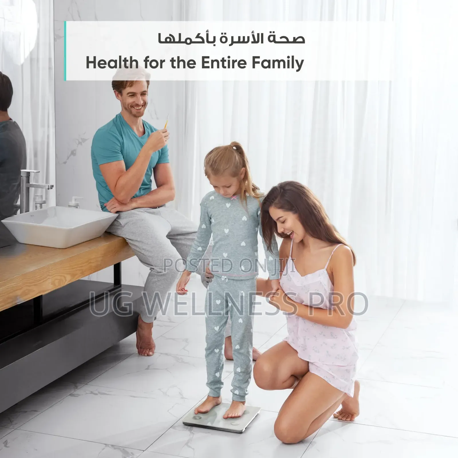 Digital Wireless Bathroom Smart With Bluetooth, Weight White Kg/Lb