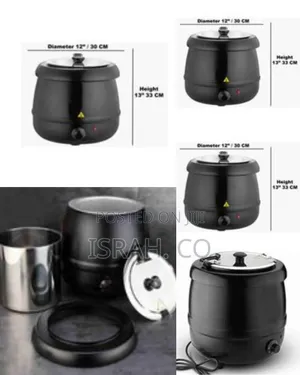 10l Commercial Electric Buffet Soup Warmer Kettle Pot Heater Cooker (