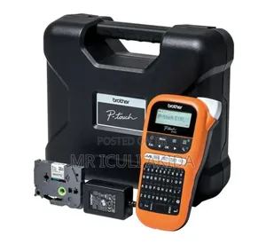 Original Brother Pt-E110vp Handheld Industrial Thermal Label Printer.