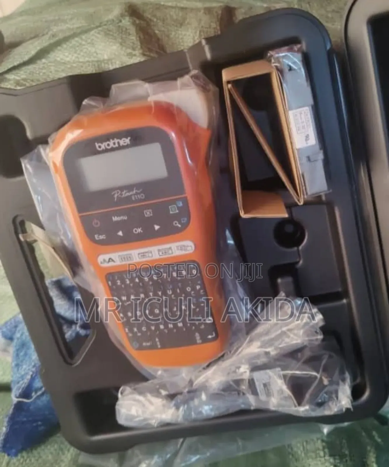 Brother Pt-E110vp Handheld Industrial Label Printer.