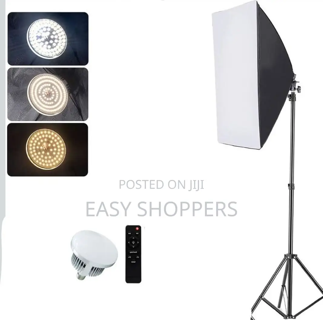 Photography Led Light Bulb With Remote Control and Tripod Stand 100w