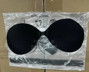 Self Adhesive C Cup Black Bra New in Packet