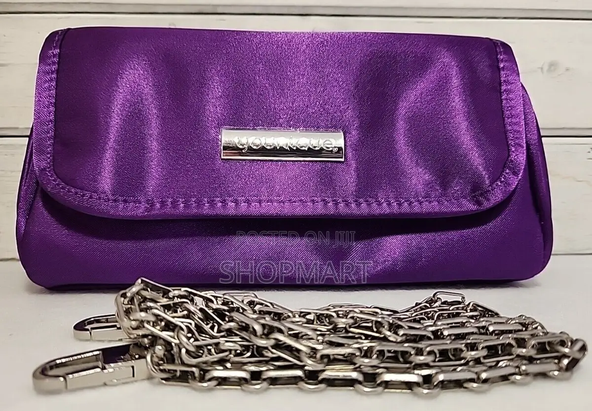 Younique Branded Cross Body Purple Handbag