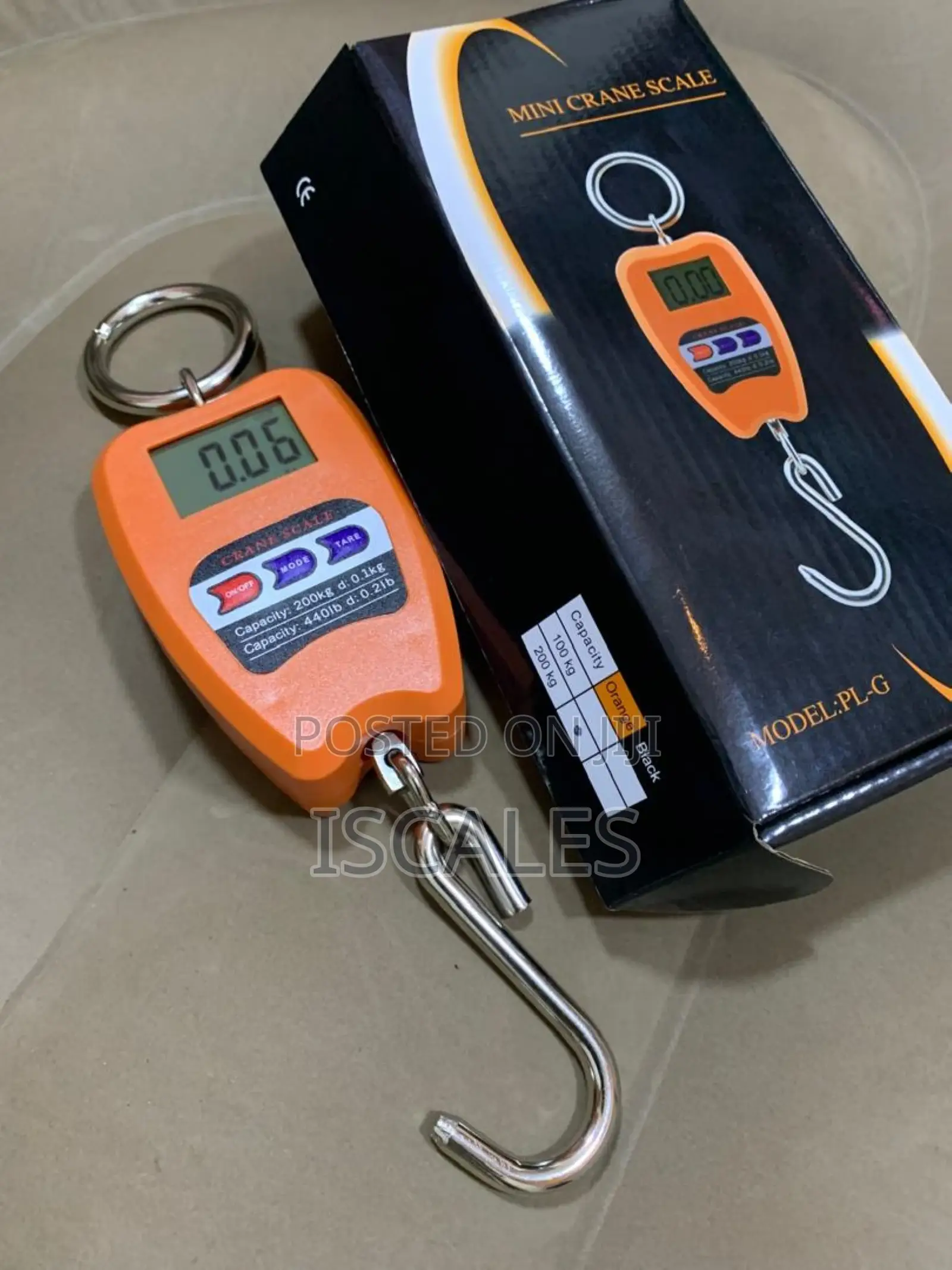 Backlight Crane Weighing Scale Digital Display Crane Weighing Scale