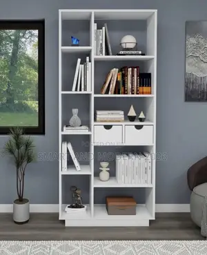 Bookshelf/Bookshelves/Modern Books Shelf/ White Bookz Shelvesi