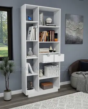 Bookshelf/Bookshelves/Modern Books Shelf/ White Bookz Shelvesi