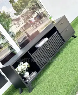 Tv Stand/Tv Stand/ White TVS Stands/5 Feet Long/ Television Unit White