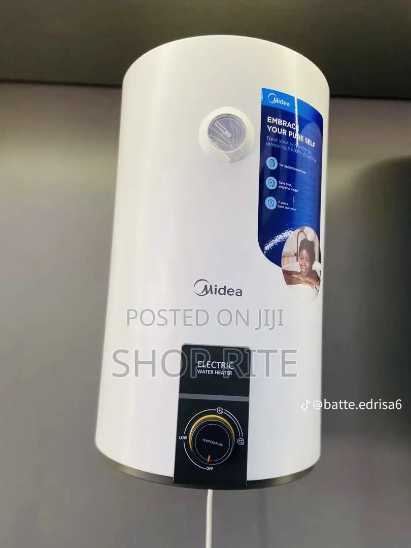 Midea Water Heater 80 Liters Brand New With Storage Tank