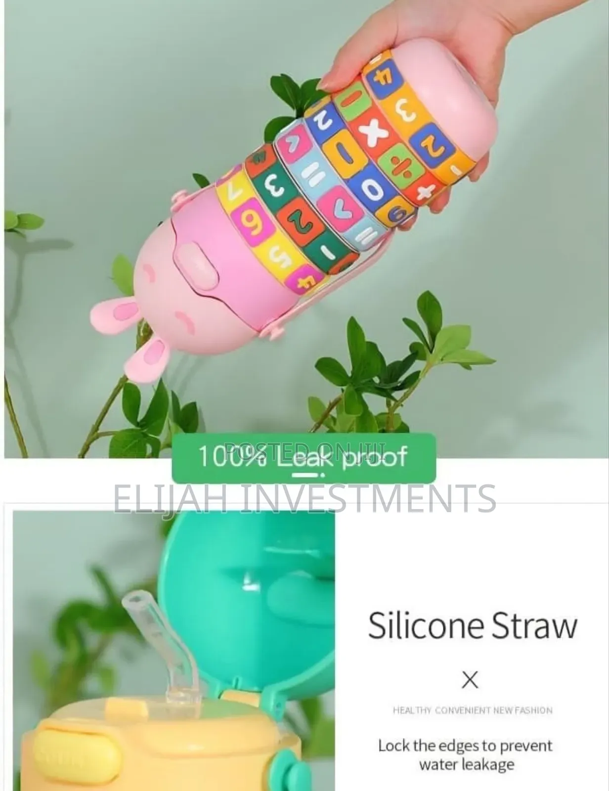 Kids Educationional Water Bottle