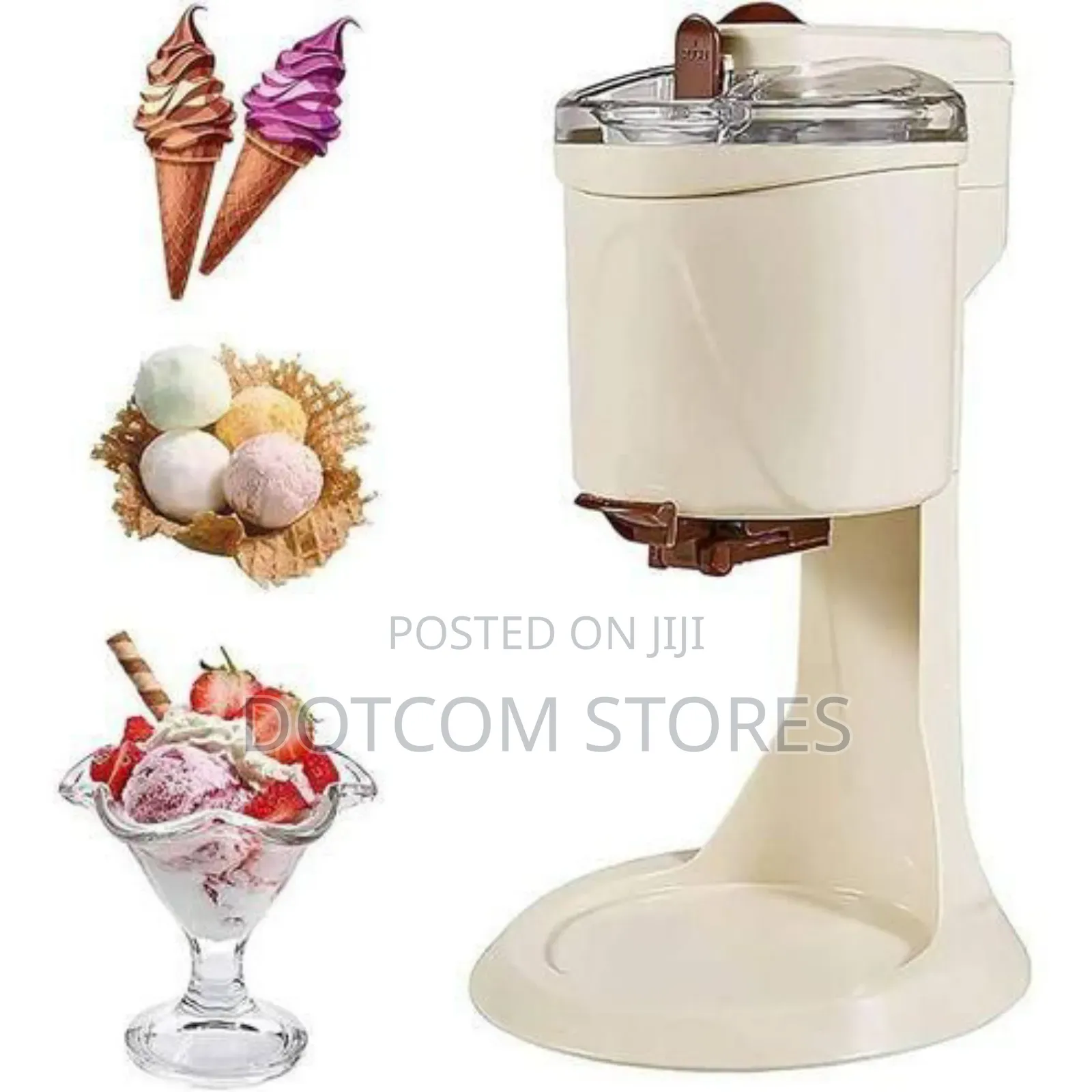 Automatic 1 Liter Ice Cream Machine