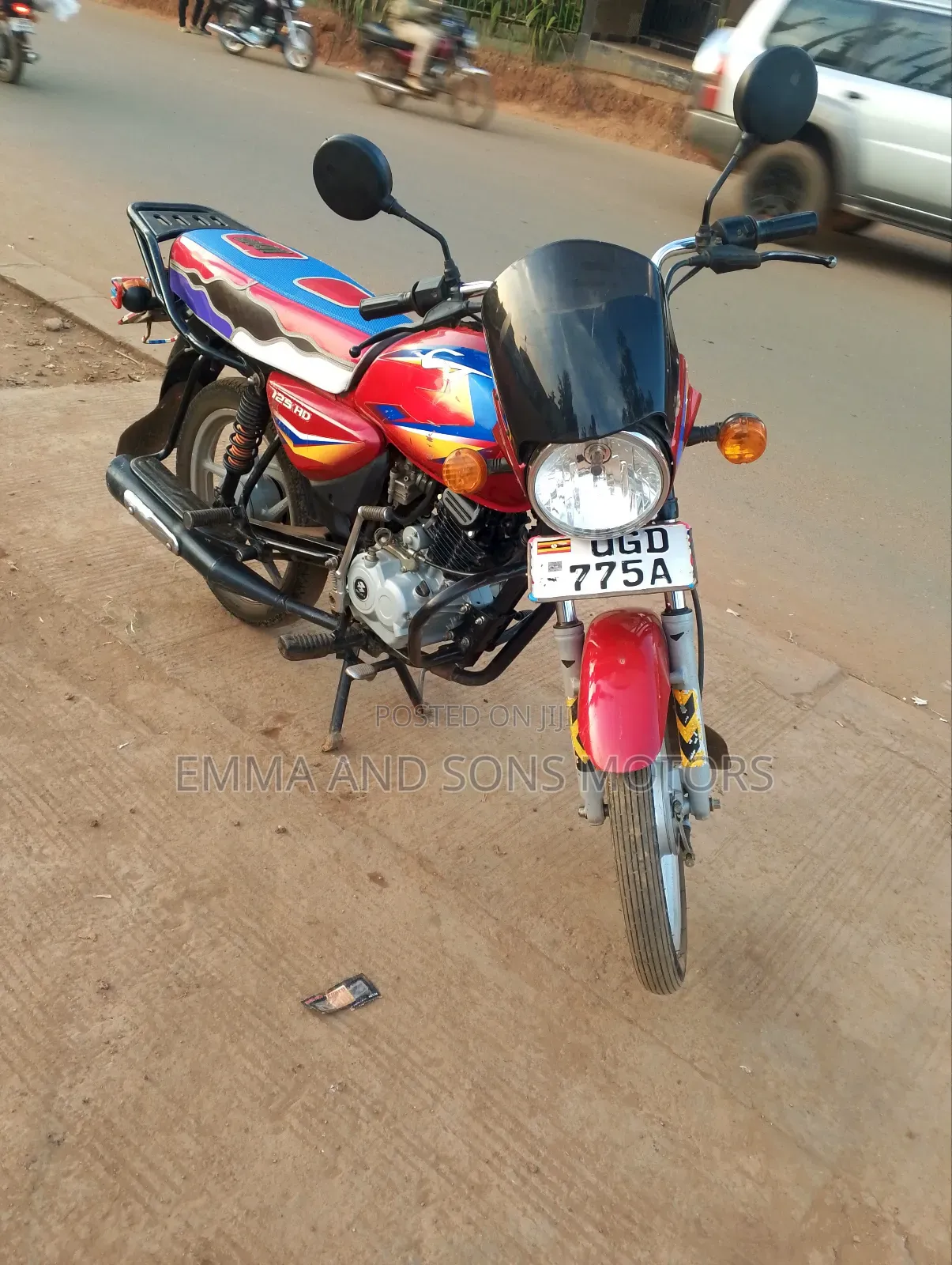 Bajaj Boxer 125 2024 Red