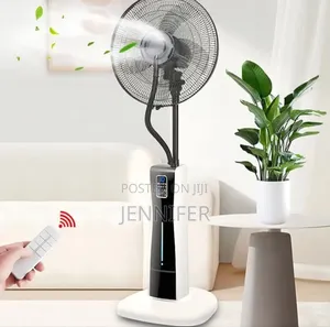 Oscillating Pedestal Fan With Mist