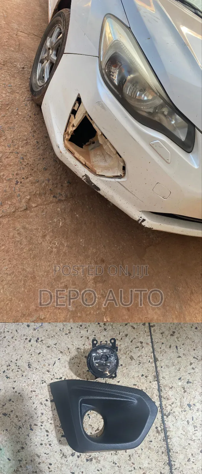 Subaru Impreza Fog Lamp and Cover