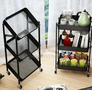 3-Tier Rolling Utility Carts.