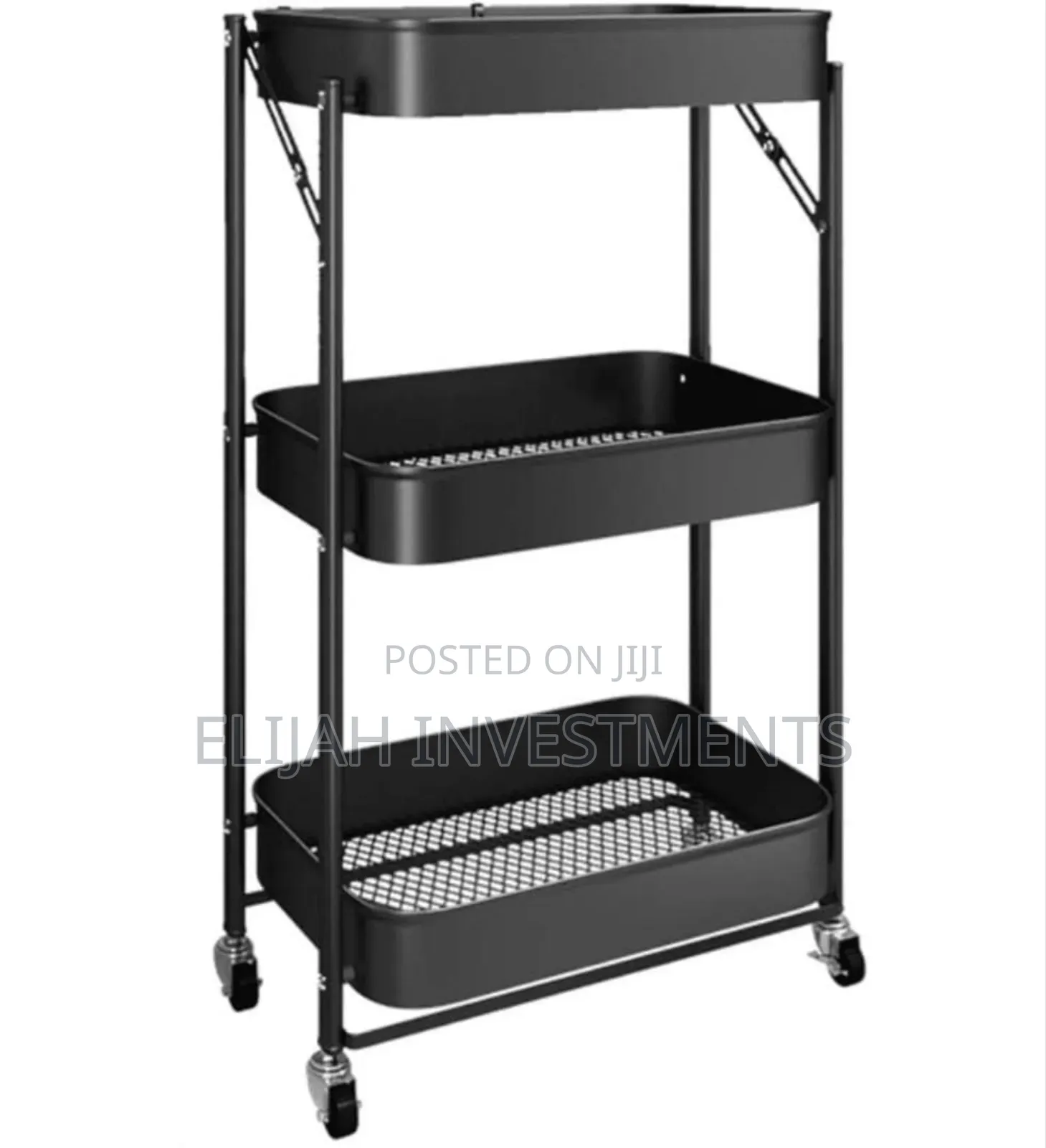 3-Tier Rolling Utility Carts.