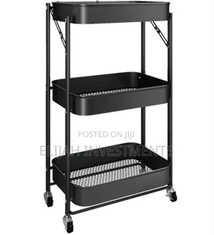 3-Tier Rolling Utility Carts.