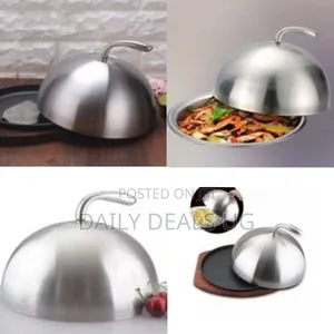 Professional Stainless Steel Serving Dome / Food Cloche - Multicolor