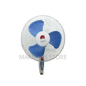 Speed Crown Stand Fan- White,Blue