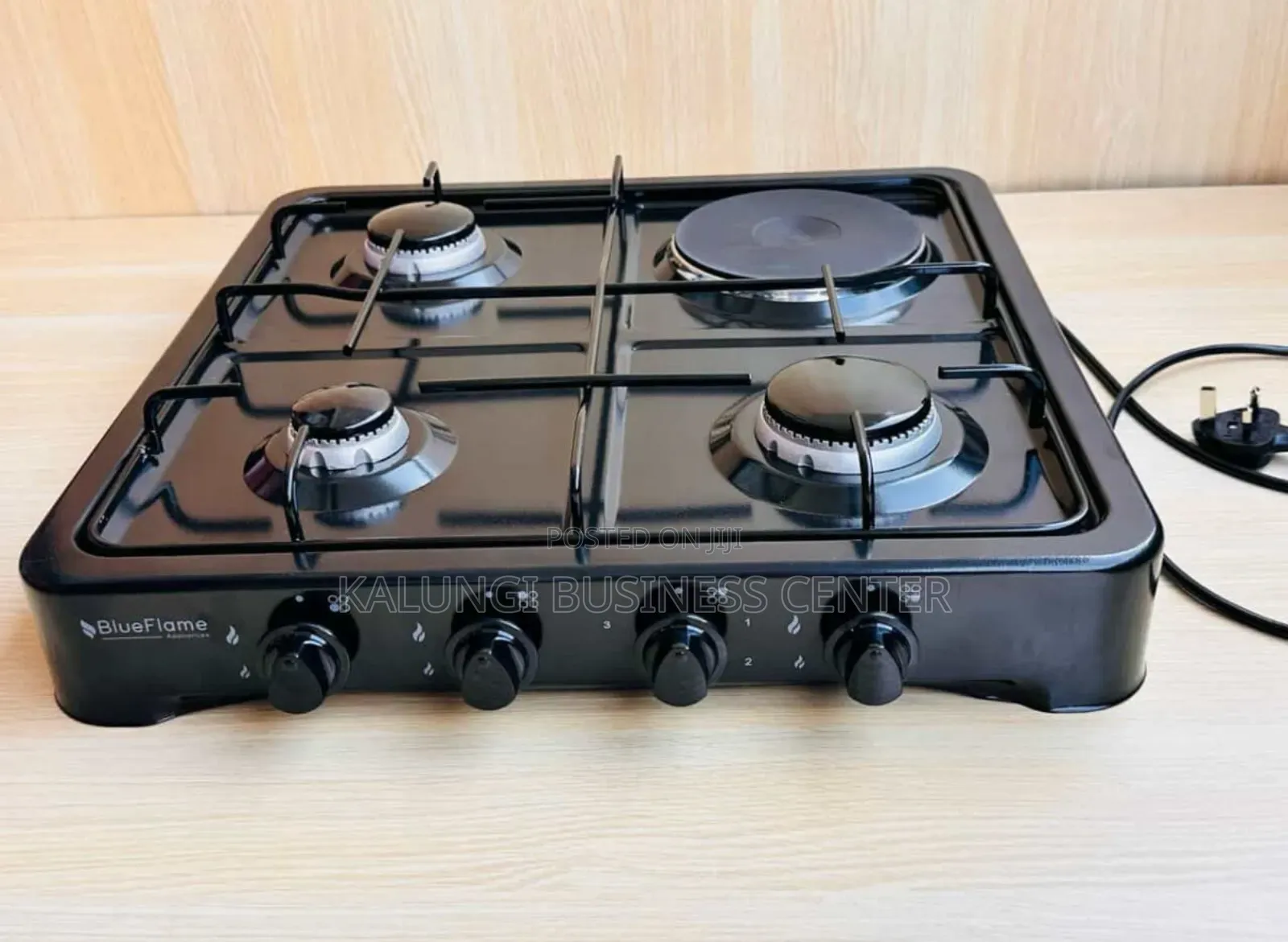 Blueflame Top Cooker Burner Stove 3 Gas + 1 Electric