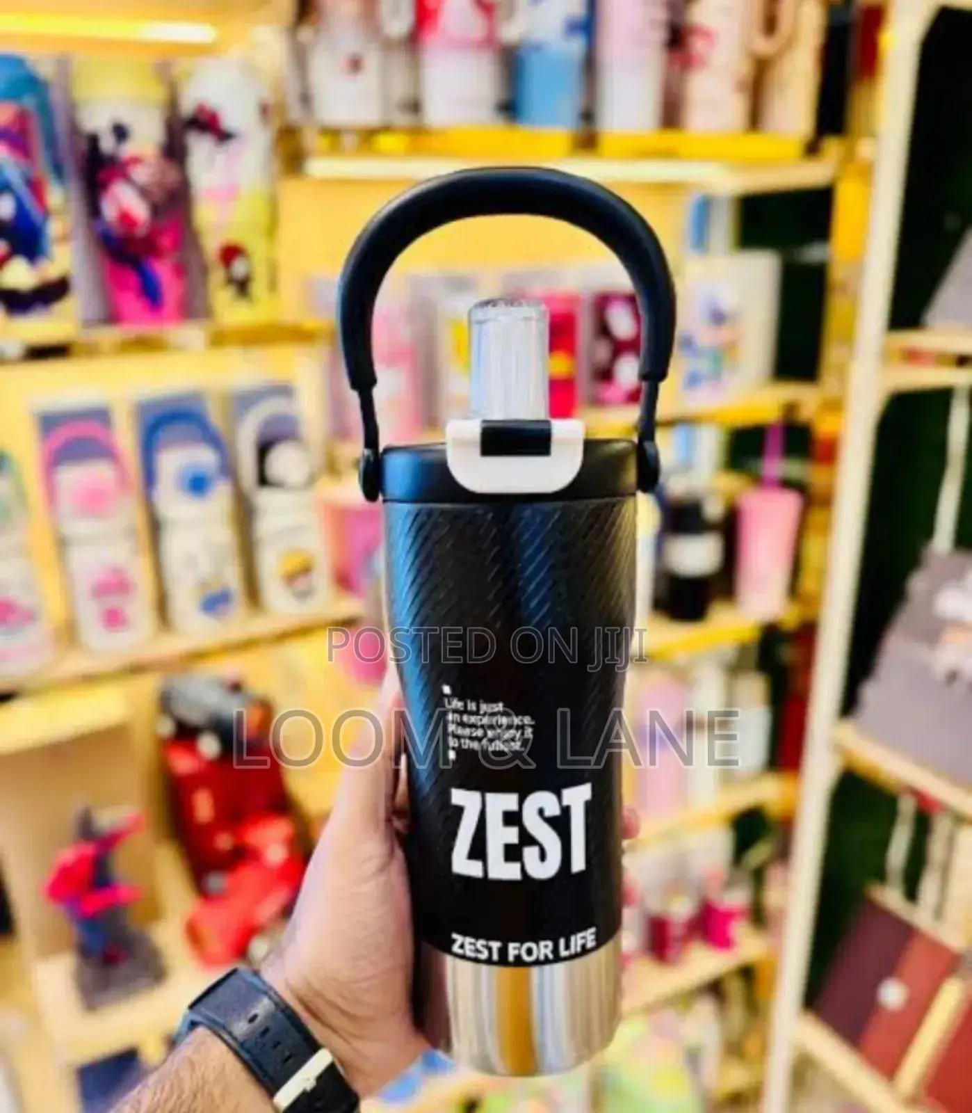 Zest for Life Portable Sports Straw Cups