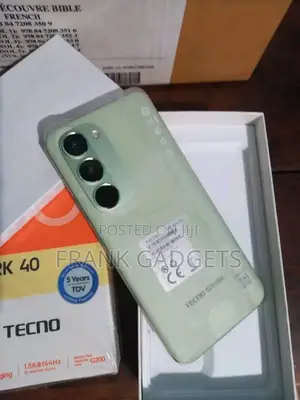 New Tecno Spark 40 Pro+ 256 GB Gray